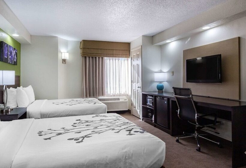 חדר סטנדרט שתי מיטות זוגיות, Sleep Inn Near Busch Gardens   Usf
