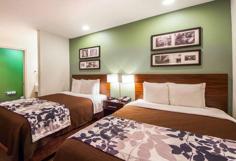 Номер Стандарт 2 Двуспальные Кровати, Sleep Inn & Suites Edmond Near University