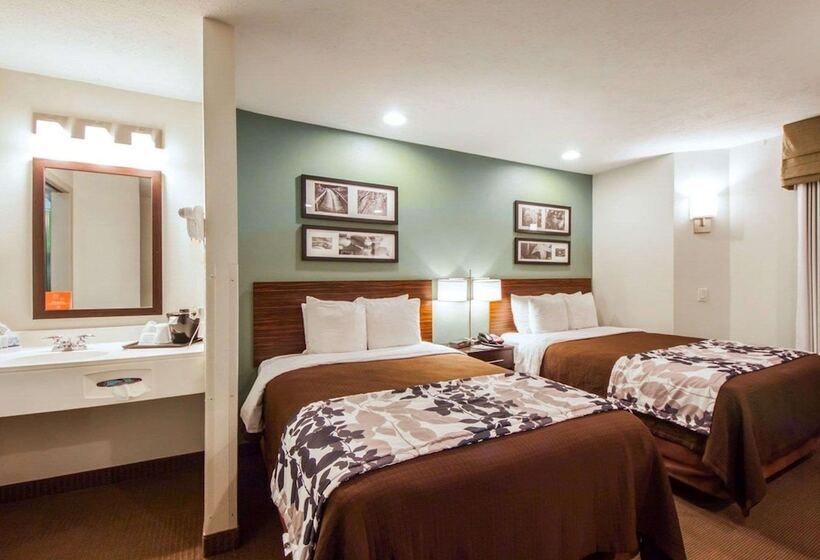 غرفه قياسيه سريرين مزدوجين, Sleep Inn & Suites Edmond Near University