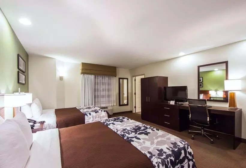 2ダブルベッドのスタンダードルーム, Sleep Inn & Suites Edmond Near University