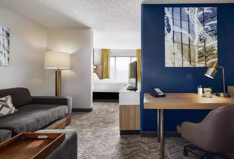 キングサイドベッドのスタンダードワンルーム, Springhill Suites Tempe At Arizona Mills Mall