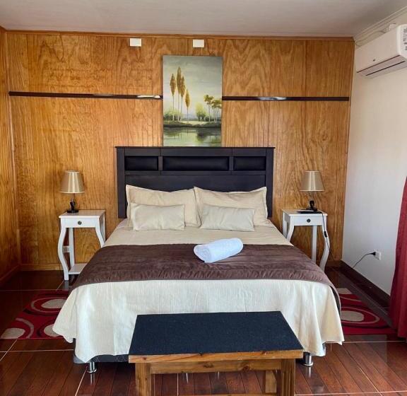 חדר דלוקס עם מרפסת נוף לים, Teanehi Bed & Breakfast