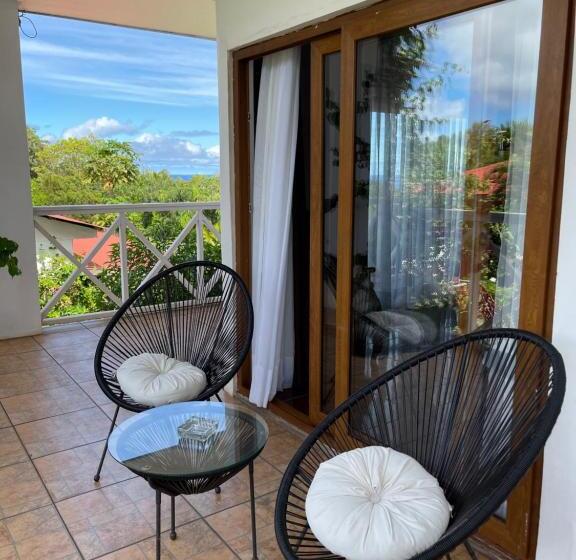 발코니 디럭스 룸, Teanehi Bed & Breakfast