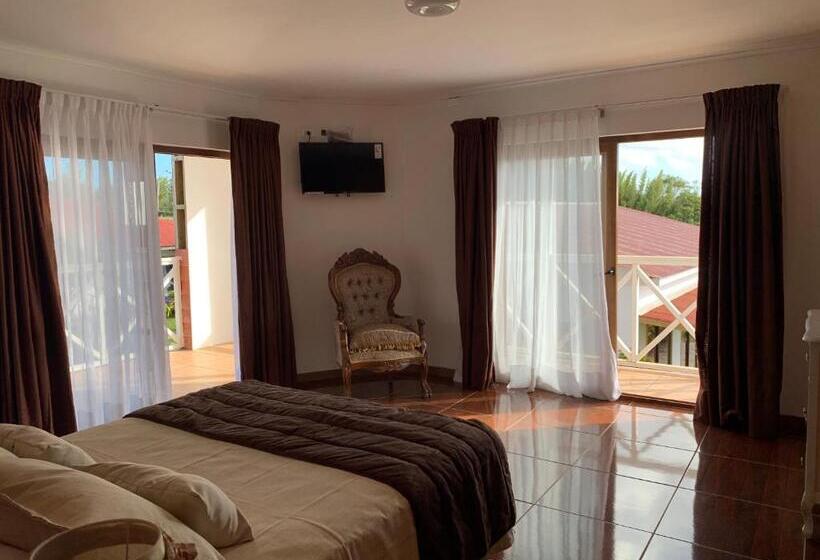 חדר דלוקס עם מרפסת, Teanehi Bed & Breakfast