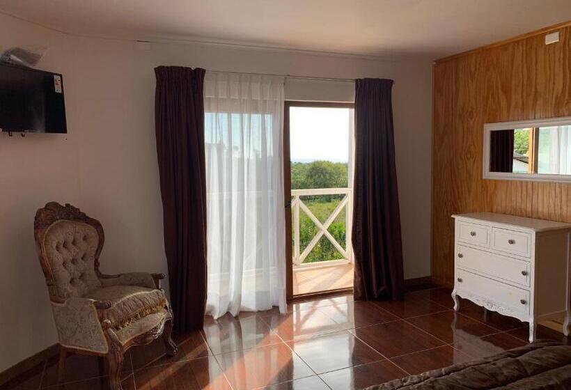 חדר דלוקס עם מרפסת, Teanehi Bed & Breakfast