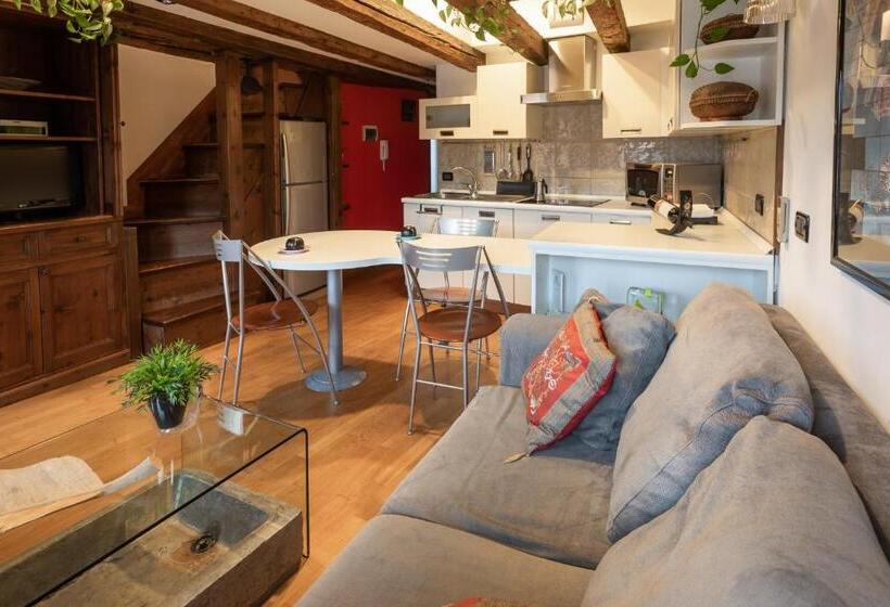 آپارتمان 1 خوابه با تراس, Margherita House Venice