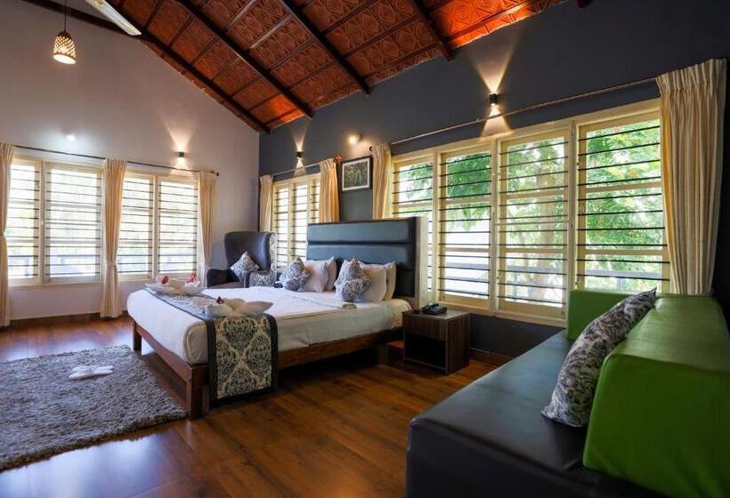 اتاق استاندارد با تخت بزرگ, The Blossom Resort, Chikmagalur