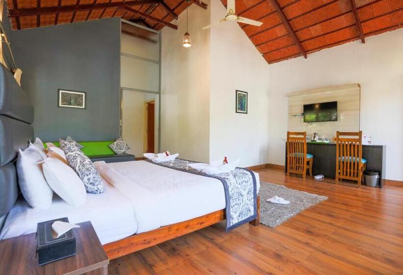 חדר סטנדרט עם מיטת קינג, The Blossom Resort, Chikmagalur