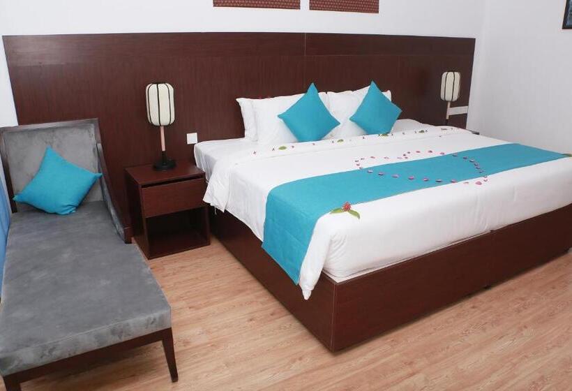 디럭스 룸 바다 전망, Sealong Bay Zhongqi Conifer Hotel 海龙湾中启康年酒店