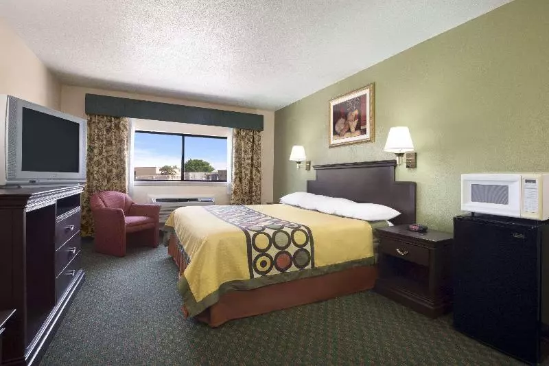 اتاق استاندارد با تخت بزرگ, Super 8 By Wyndham Amarillo Central Tx