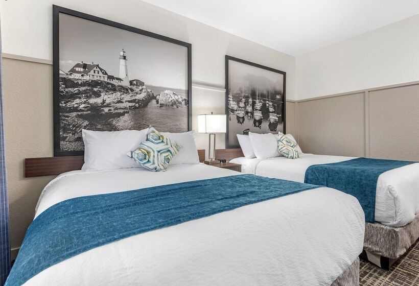 غرفه قياسيه سريرين مزدوجين, The Freeport Hotel, Ascend Hotel Collection