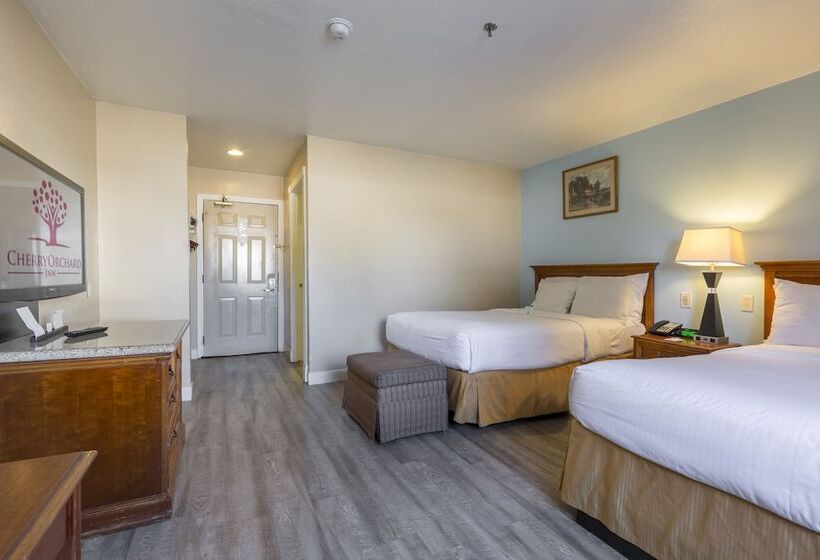 غرفه قياسيه سريرين مزدوجين, Cherry Orchard Inn