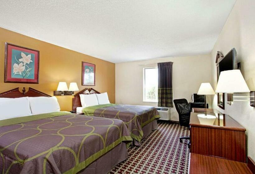 Номер Стандарт 2 Двуспальные Кровати, Super 8 By Wyndham Forrest City Ar