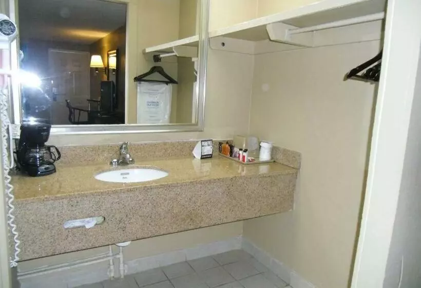 キングサイズベッドのスタンダードルーム, Super 8 By Wyndham Lantana West Palm Beach