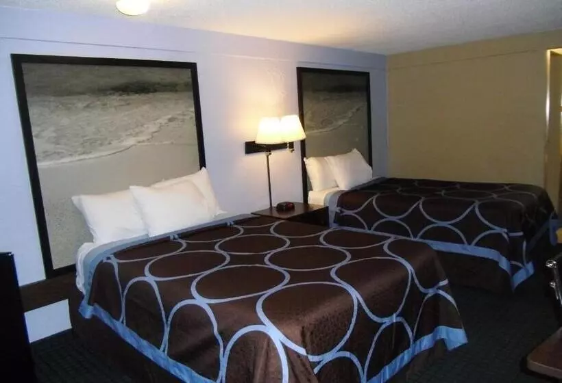 ２ダブルベッドのスタンダードルーム, Super 8 By Wyndham Lantana West Palm Beach