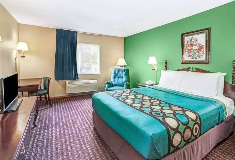 身障者適用スタンダードルーム, Super 8 By Wyndham Mchenry Fox Lake Area