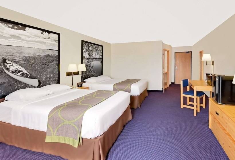 غرفه قياسيه سريرين مزدوجين, Super 8 By Wyndham St. James