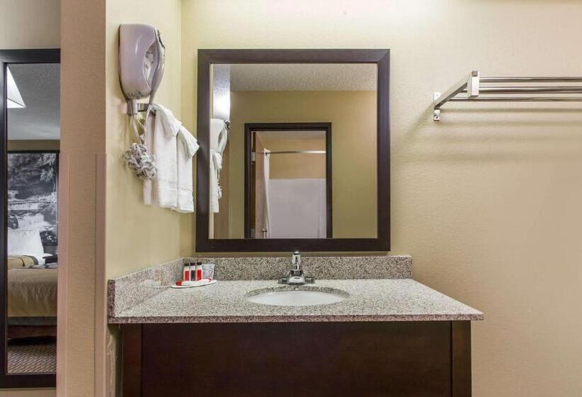 غرفة قياسية لذوى الاحتياجات الخاصة, Super 8 By Wyndham Sun Prairie/madison E