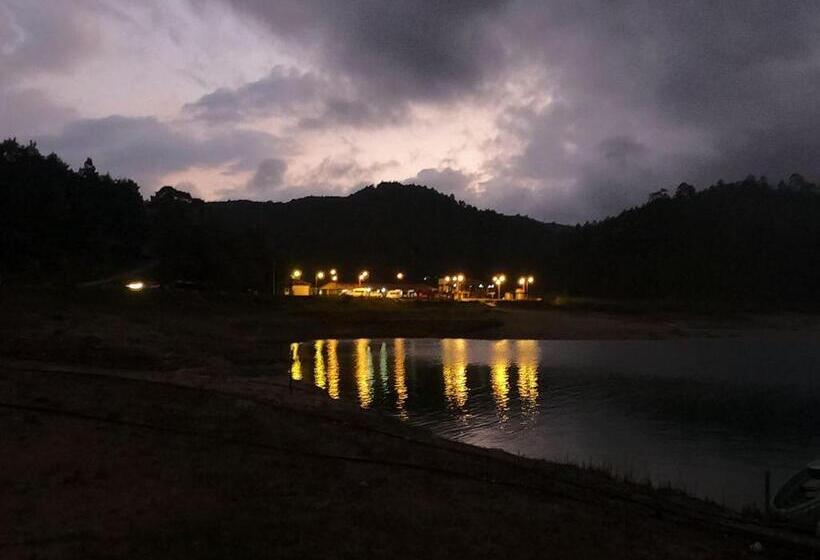 标准间带湖景, Cabañas Paraiso Tziscao