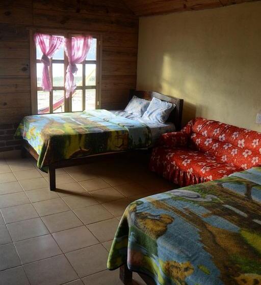 标准间带湖景, Cabañas Paraiso Tziscao