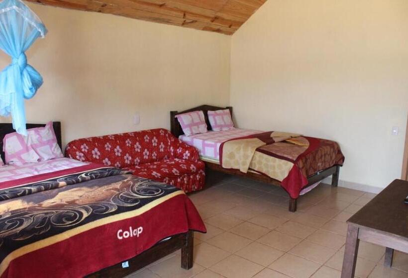 标准间带湖景, Cabañas Paraiso Tziscao