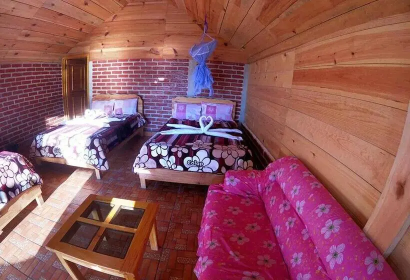 エコノミートリプルルーム, Cabañas Paraiso Tziscao