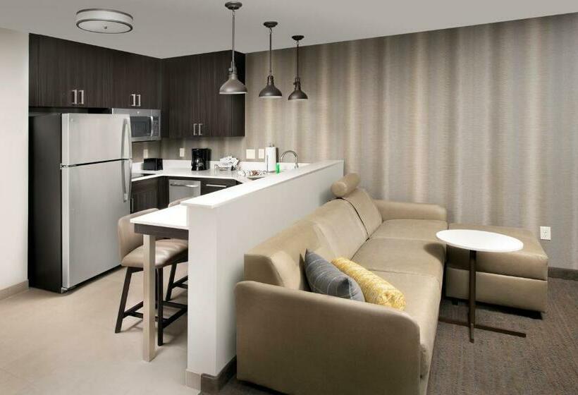 מיטת קינג בסוויטה, Residence Inn Sacramento Davis