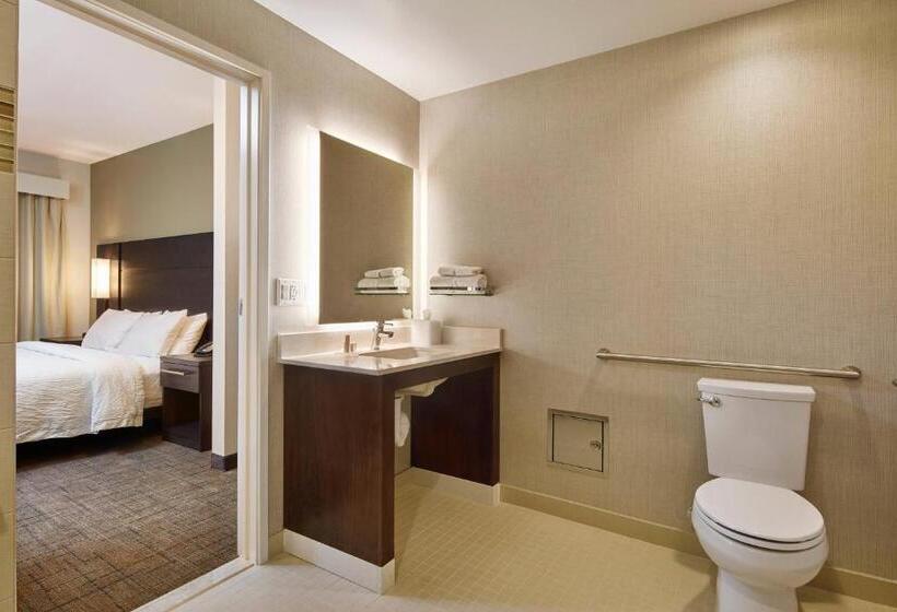 מיטת קינג בסוויטה, Residence Inn Sacramento Davis