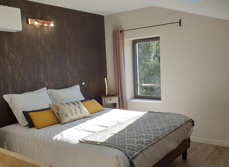 Standardrum Trädgårdsutsikt, Mas De Reilhanette