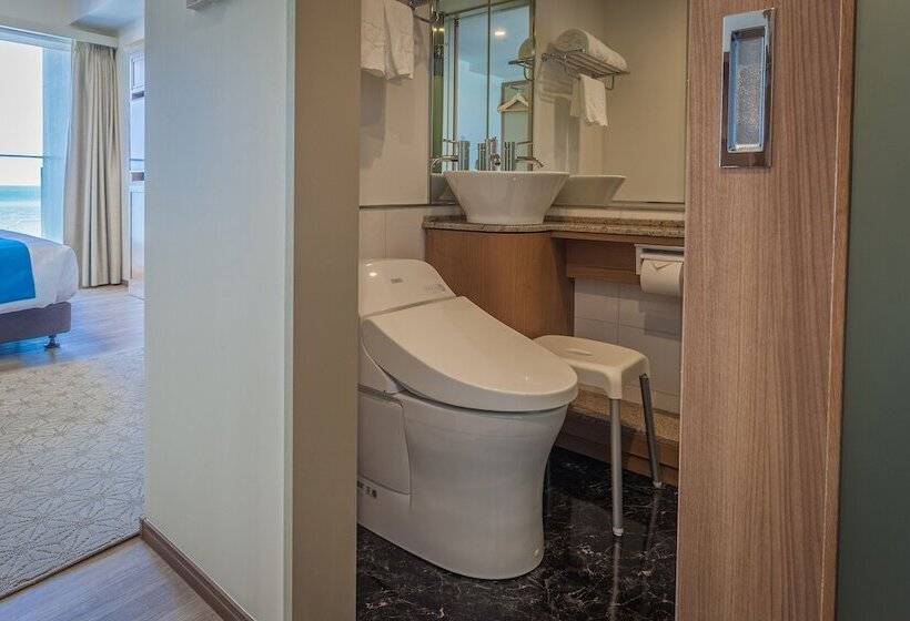 חדר סטנדרט נוף לים, Kariyushi Lch. Resort