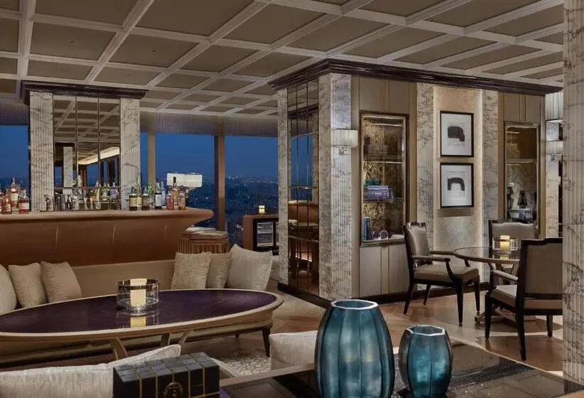 キングサイズベッドのクラブルーム, The Ritzcarlton, Nanjing