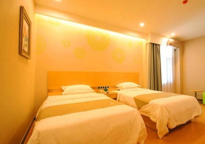 스탠다드 룸, Greentree Inn Langfang Bazhou City Tangeerli Town Spa Business