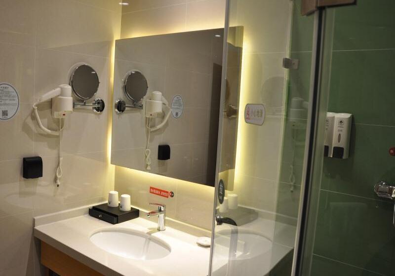 스탠다드 룸, Greentree Inn Langfang Bazhou City Tangeerli Town Spa Business