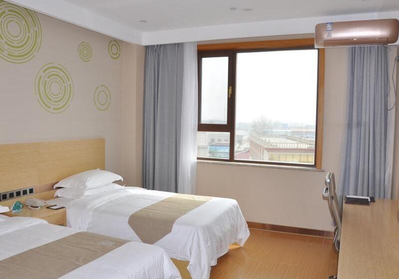 스탠다드 룸, Greentree Inn Langfang Bazhou City Tangeerli Town Spa Business