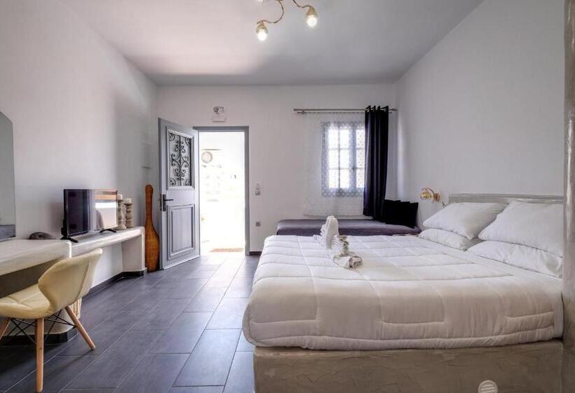 스탠다드 스튜디오 측면 바다 전망, Beach Houses Santorini