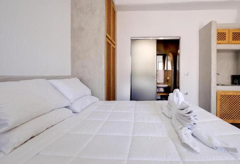 스탠다드 스튜디오 측면 바다 전망, Beach Houses Santorini