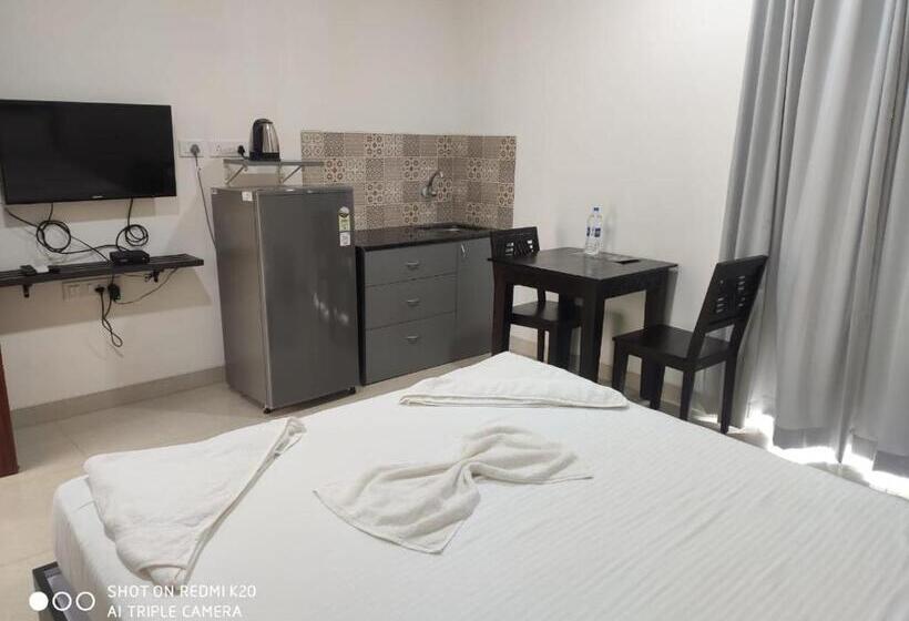 キングサイズベッドのデラックスルーム, Passions De Goa