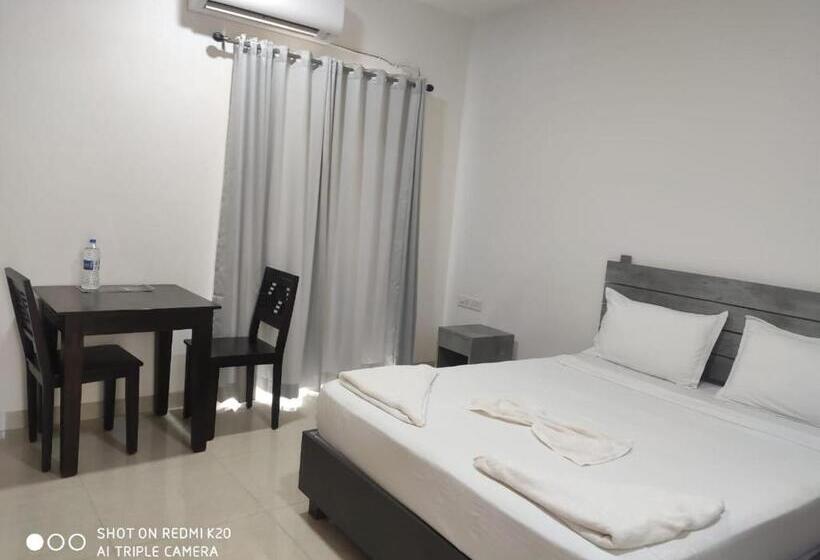 キングサイズベッドのデラックスルーム, Passions De Goa