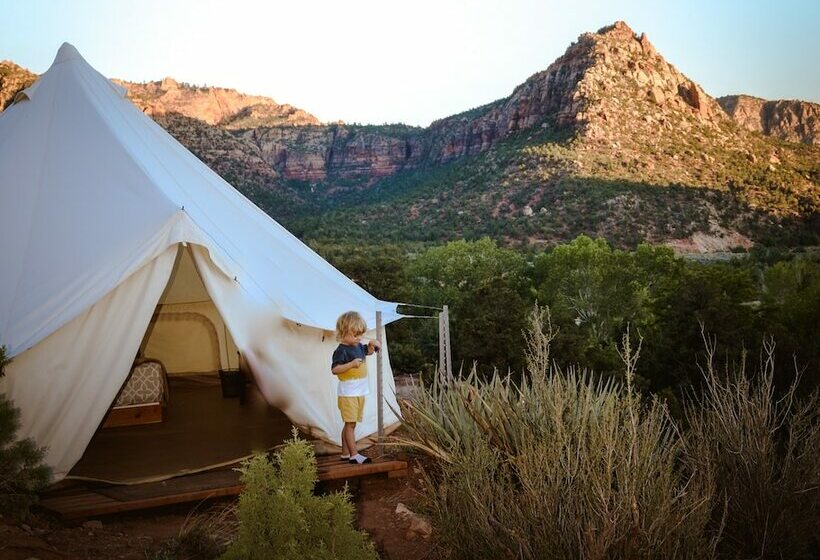 كوخ ديلوكس, Zion Glamping Adventures