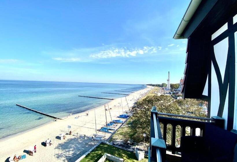 غرفة قياسية مطلّة علي البحر, Meergut Hotels