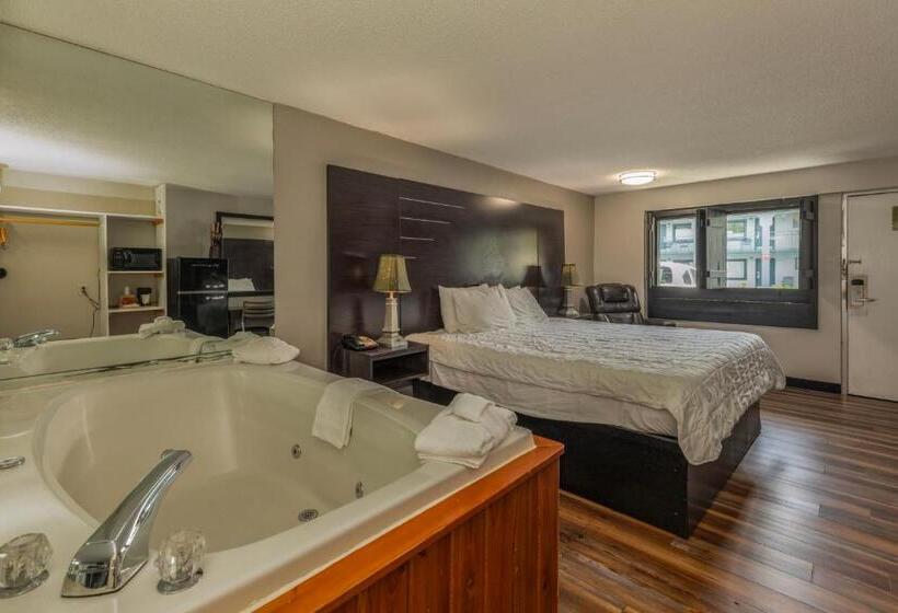 带大床的标准间, Country Town N' Suites