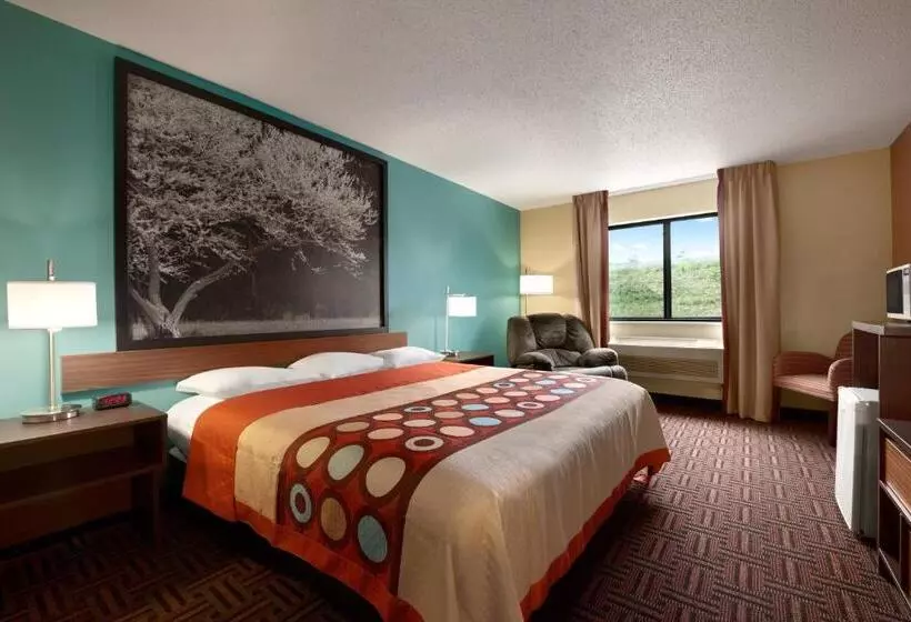 Standard-huone King-vuode, Super 8 By Wyndham Peoria East