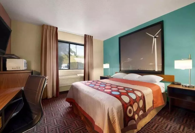 Standard-huone King-vuode, Super 8 By Wyndham Peoria East