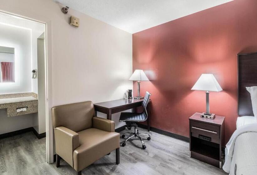 غرفة سوبيريور لذوى الاحتياجات الخاصة, Red Roof Inn Cadiz