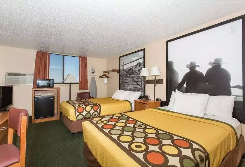 ２ダブルベッドのスタンダードルーム, Super 8 By Wyndham Casper West By The River