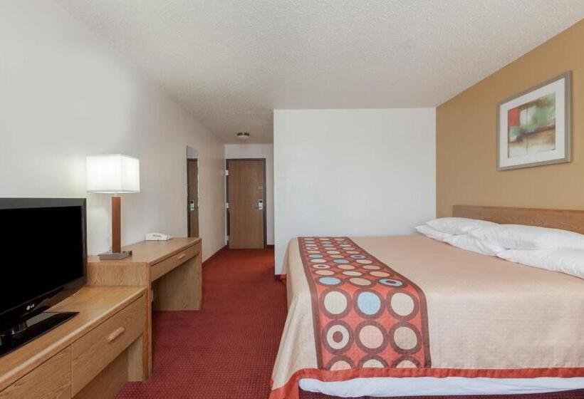 Chambre Standard Lit King Size Adaptée aux Personnes à Mobilité Réduite, Super 8 By Wyndham Grapevine/dfw Airport Northwest