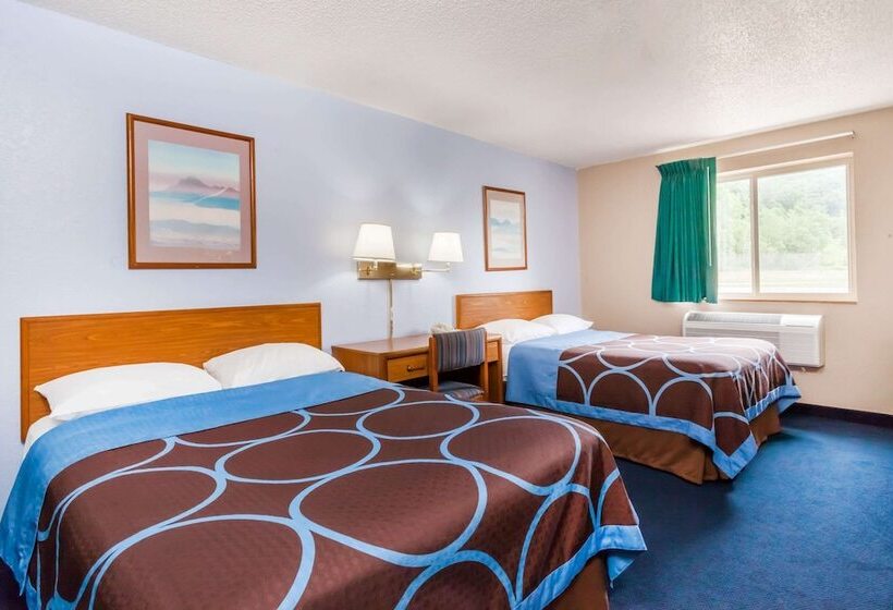 חדר סטנדרט שתי מיטות זוגיות, Super 8 By Wyndham Sidney Ny
