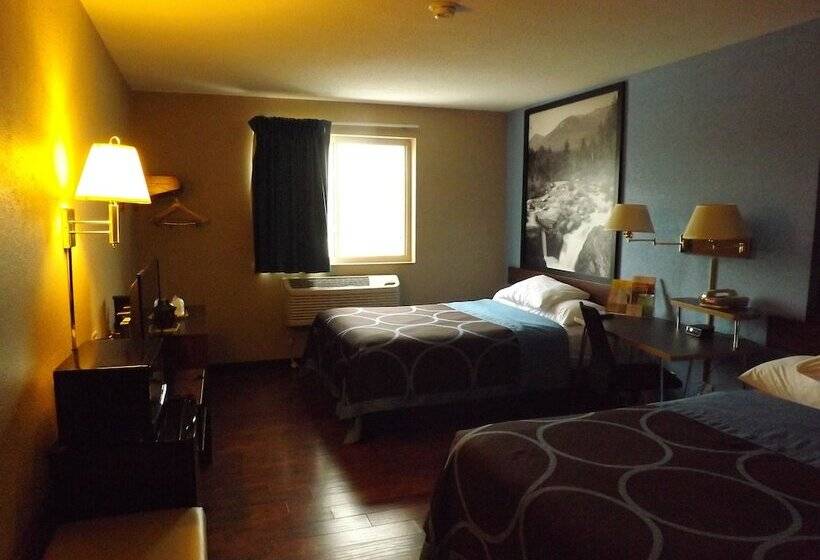 Номер Стандарт 2 Двуспальные Кровати, Super 8 By Wyndham Sidney Ny
