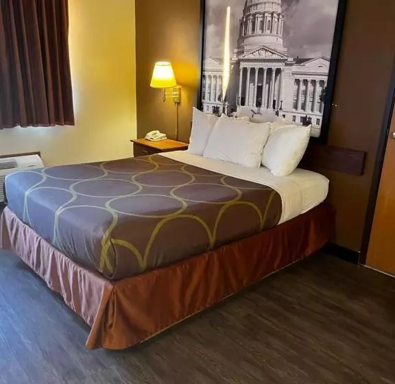 身障者適用スタンダードルーム, Super 8 By Wyndham Smithville Kansas City