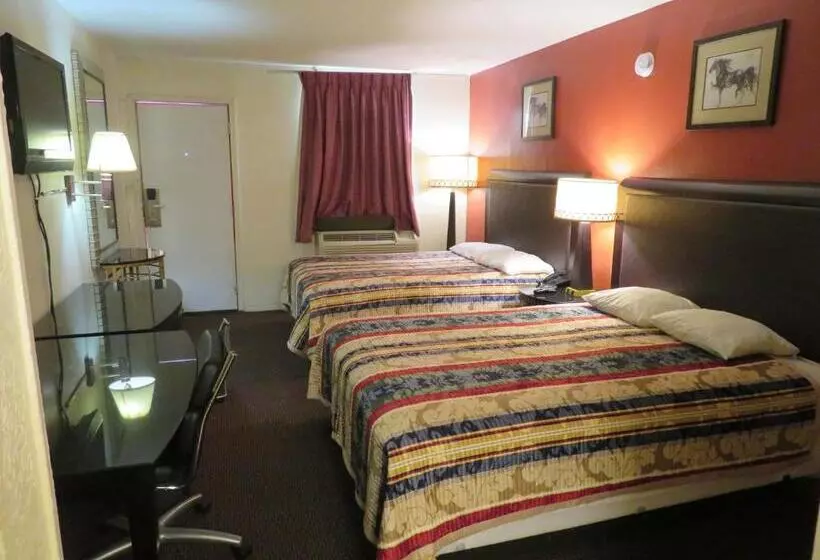 ２ダブルベッドのスタンダードルーム, Travel Inn Beaumont